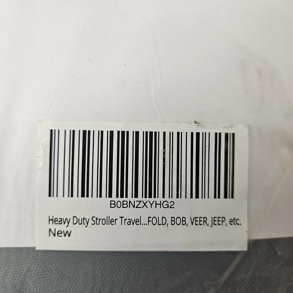 XL Heavy Duty Stroller Travel Bag Gate Check Fits Double Jogging Strollers